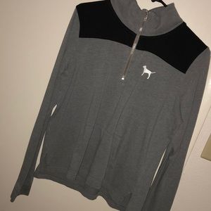 VS PINK gray sweater